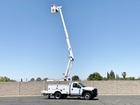 2010 Ford F550 XL SD 4x4 Altec AT37G Articulating Bucket Truck