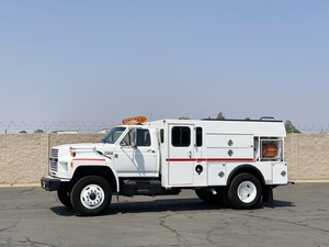 1991 Ford F800 Crew Cab Type 3 Fire Pumper