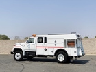 1991 Ford F800 Crew Cab Type 3 Fire Pumper