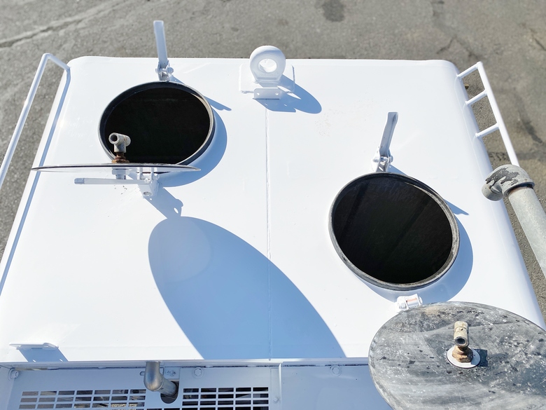 FMC Bean Water Sprayer 600 Gallon Skid Mount